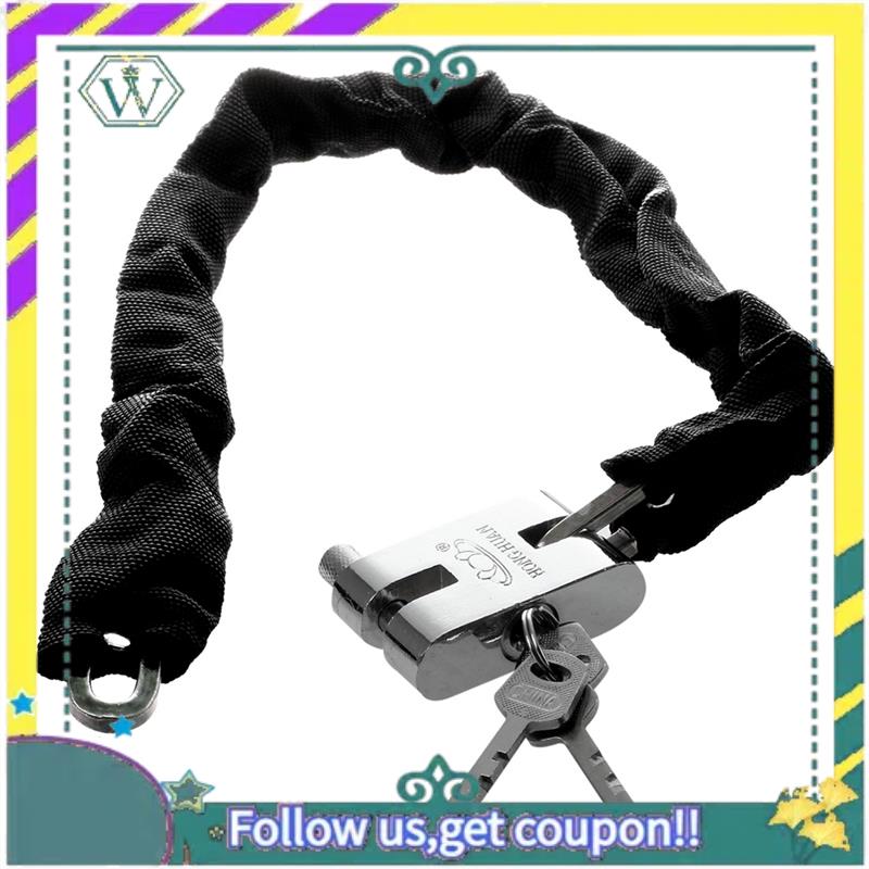 Chain Lock Combination - 업그레이드된 자전거 잠금장치 101CM 금속 도난