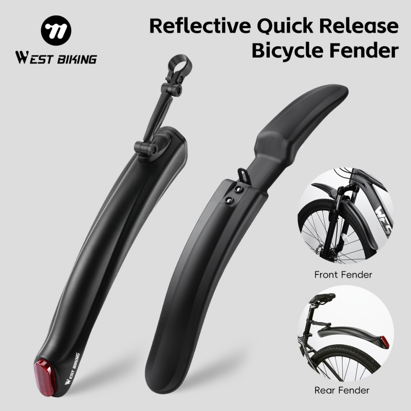 Fender Mudguard Set - WEST BIKING 반사 자전거 머드 가드