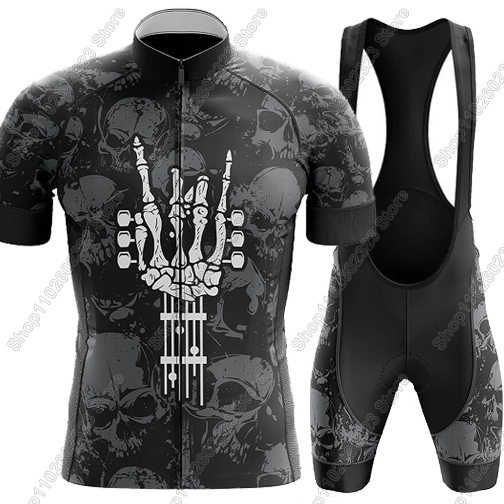 Cycling Commuter Clothing - 록앤롤 사이클링 저지 2025 세트 여름