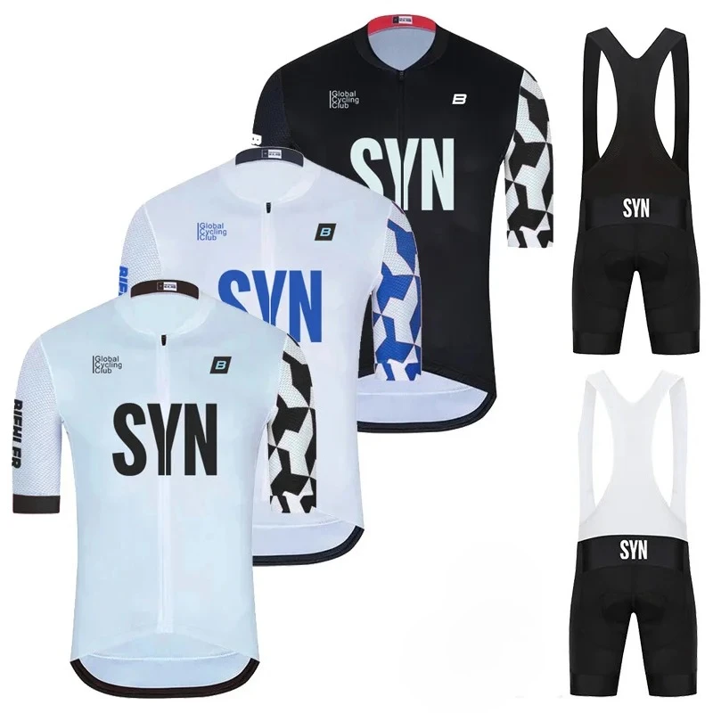 Cycling Commuter Clothing - 2025 SYN 여름 반팔 저지 통기성