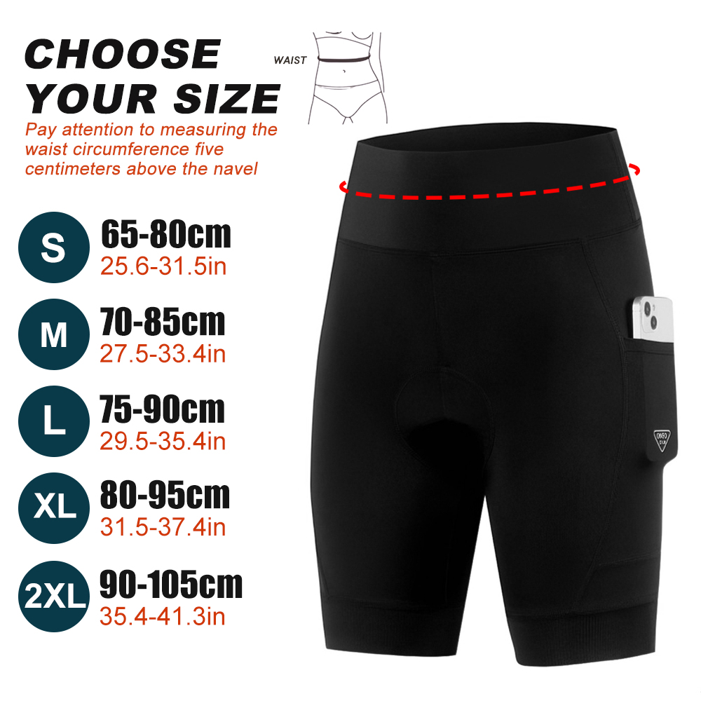 OZZOMM 여성용 4D 패드 자전거 반바지 1개 –  - Cycling Shorts For Commute 리뷰 및 가격