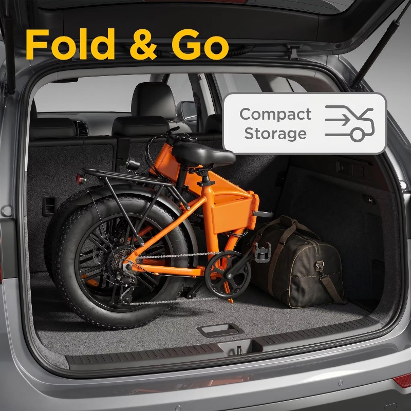 휴대용 접이식 20인치 전기 산악자전거 500W 48V - Cycling Commute 리뷰 및 가격