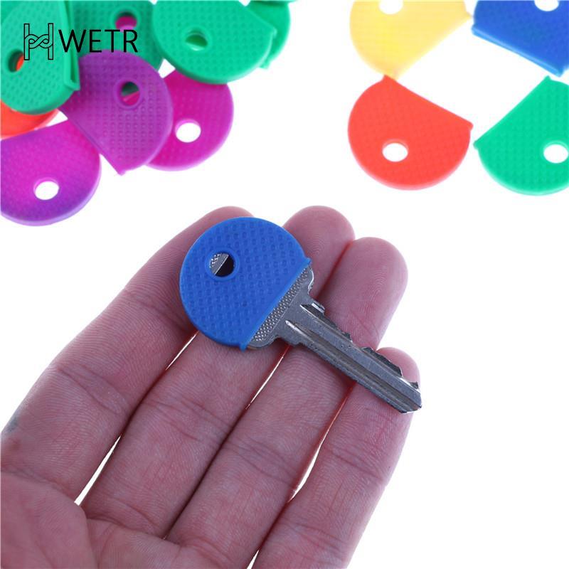 1/10pcs 할로우 멀티 컬러 고무 소프트 키 잠금  - Chain Lock Combination 리뷰 및 가격