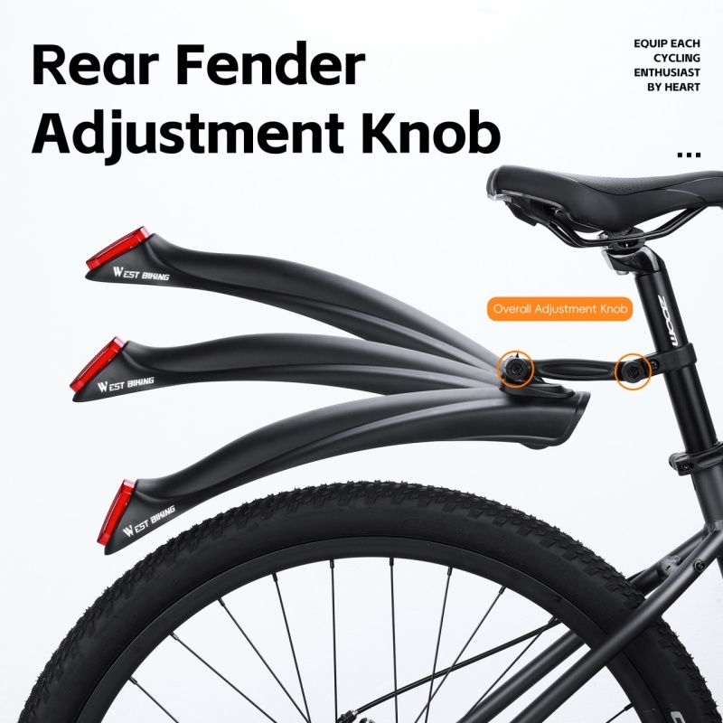 WEST BIKING 반사 자전거 머드 가드 퀵 릴리스 - Fender Mudguard Set 리뷰 및 가격