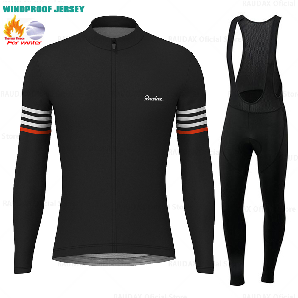 Raudax 겨울 방풍 양털 저지 Ropa De Hom - Cycling Commuter Clothing 리뷰 및 가격