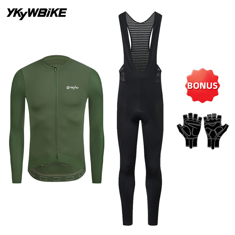 YKYWBIKE 남성용 사이클링 저지 세트, 봄용 자전 - Cycling Commuter Clothing 리뷰 및 가격