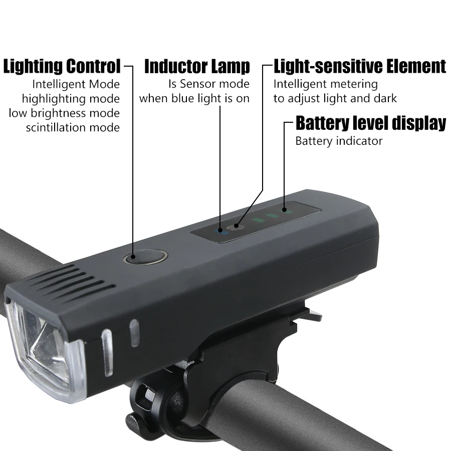크리스마스 자전거 라이트 세트 USB 충전식 LED 헤 - Bike Light Front Rear 리뷰 및 가격
